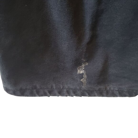 Carhartt Mens Black Pants Size 48 x 30 Worn Faded Distressed Dungaree Work Pants - Picture 10 of 16